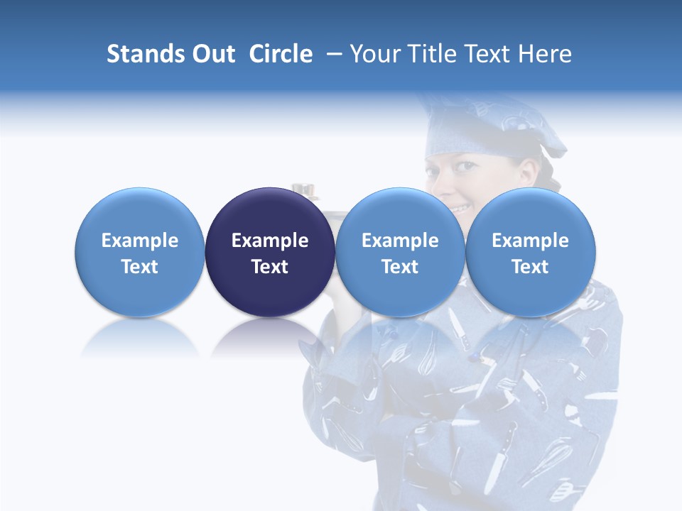 Cooking Clean Entree PowerPoint Template