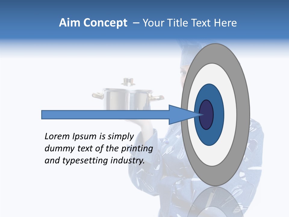 Cooking Clean Entree PowerPoint Template