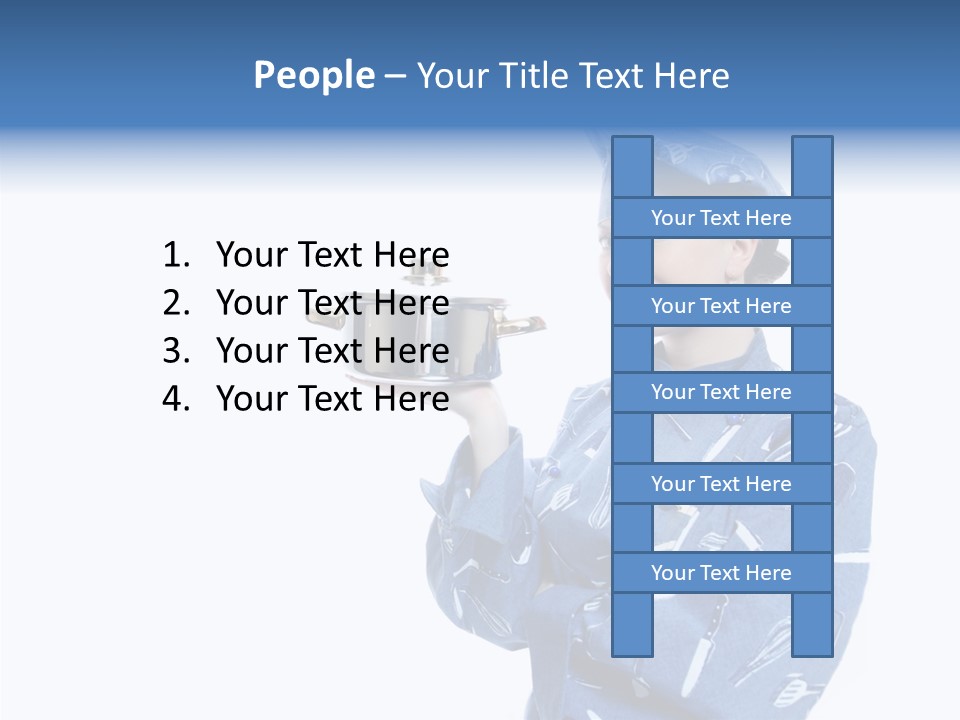 Cooking Clean Entree PowerPoint Template