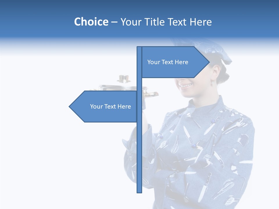 Cooking Clean Entree PowerPoint Template