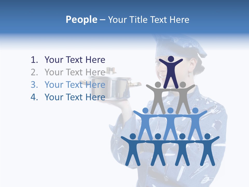 Cooking Clean Entree PowerPoint Template