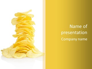 Spicy Stack Potato PowerPoint Template