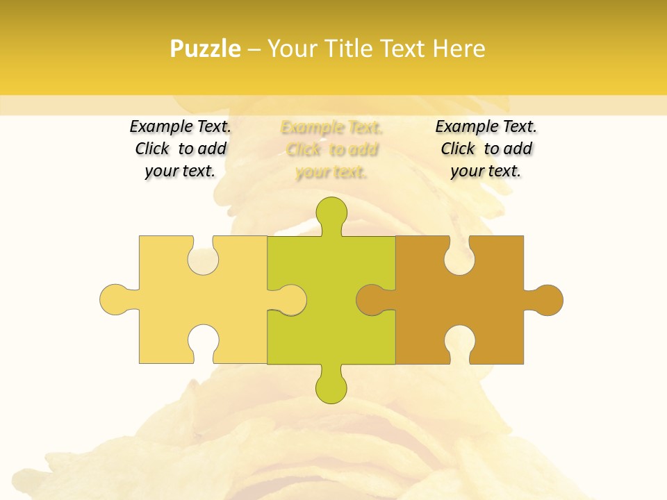 Spicy Stack Potato PowerPoint Template