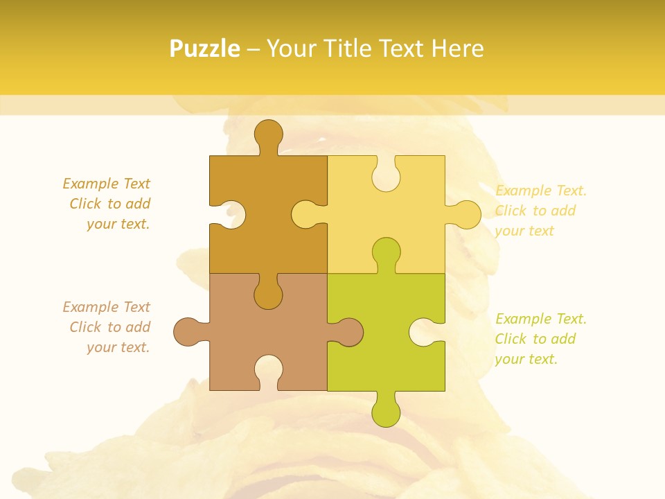 Spicy Stack Potato PowerPoint Template