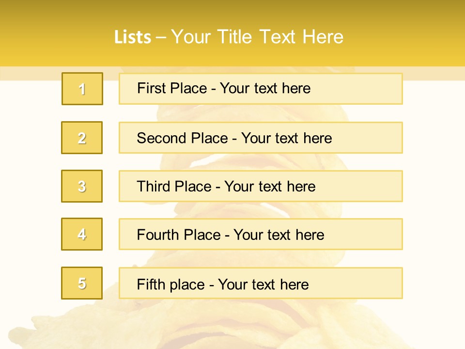 Spicy Stack Potato PowerPoint Template