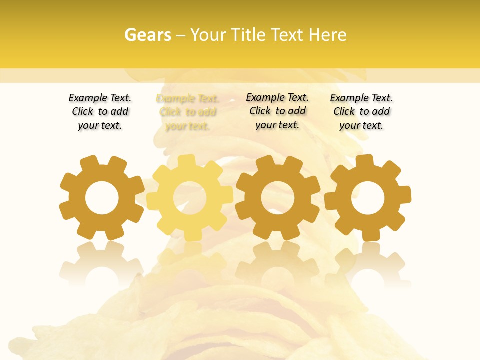 Spicy Stack Potato PowerPoint Template