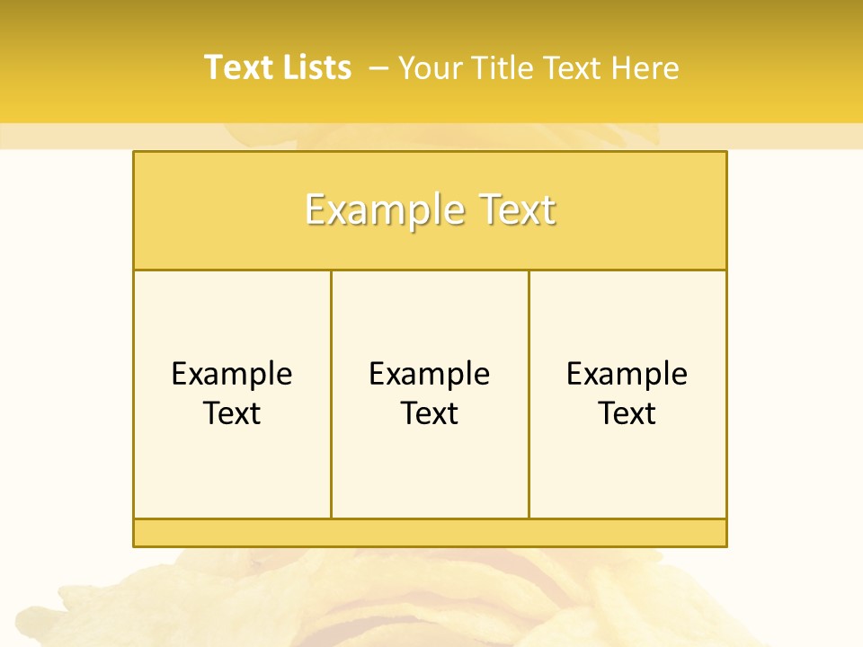 Spicy Stack Potato PowerPoint Template