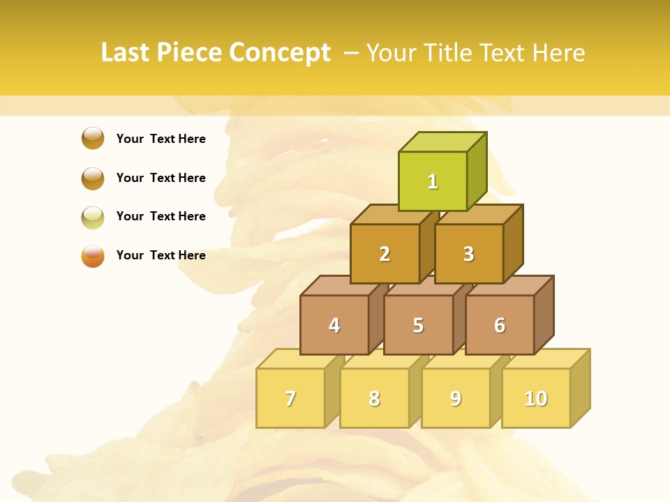 Spicy Stack Potato PowerPoint Template