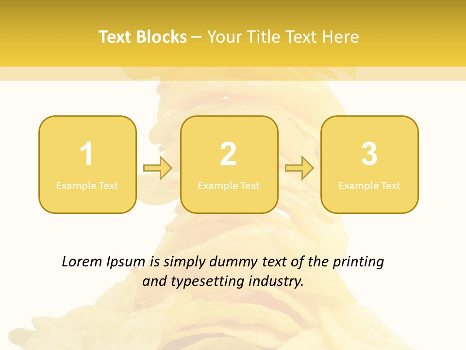 Spicy Stack Potato PowerPoint Template