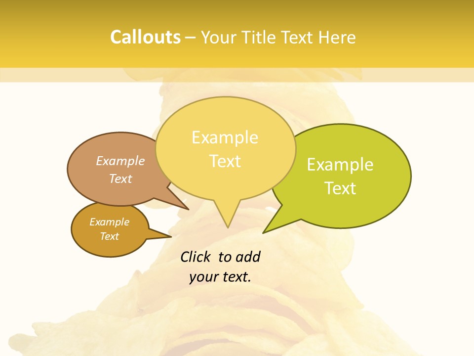 Spicy Stack Potato PowerPoint Template