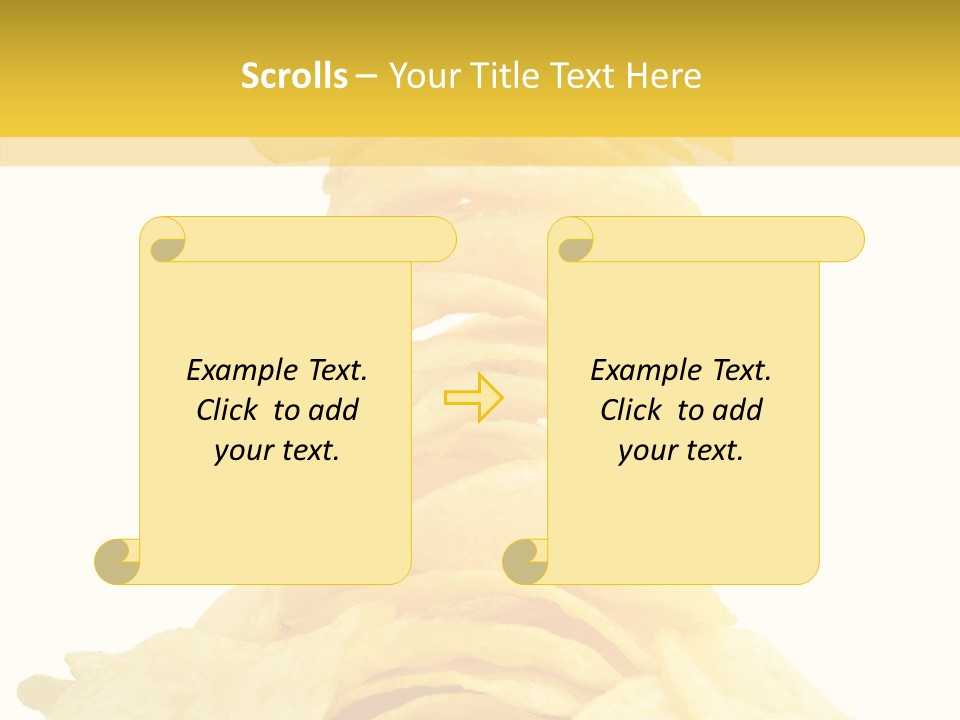 Spicy Stack Potato PowerPoint Template