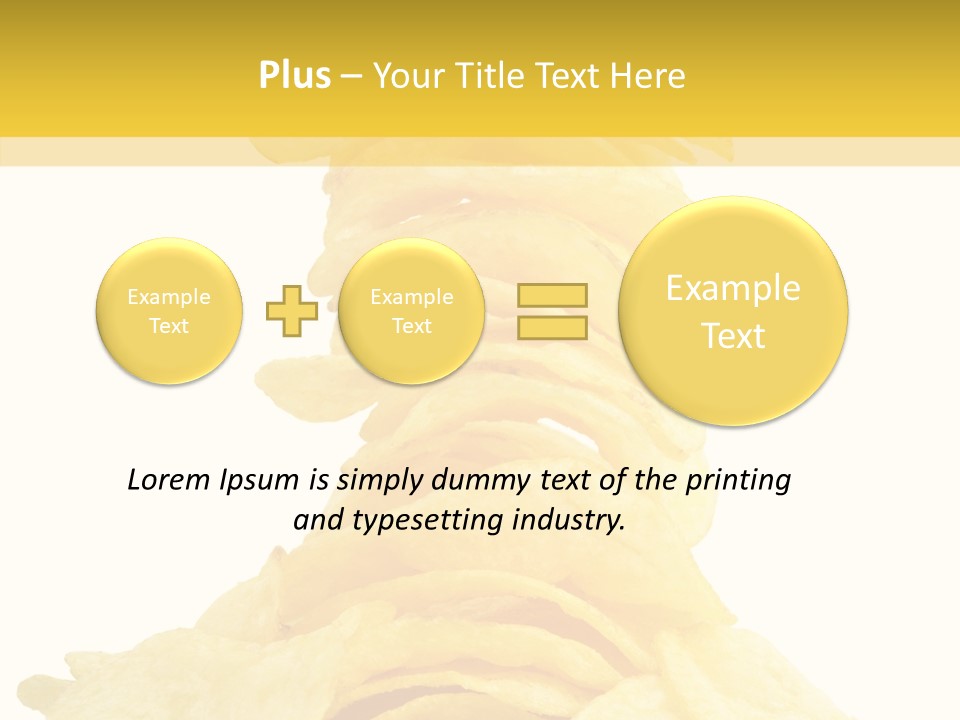 Spicy Stack Potato PowerPoint Template