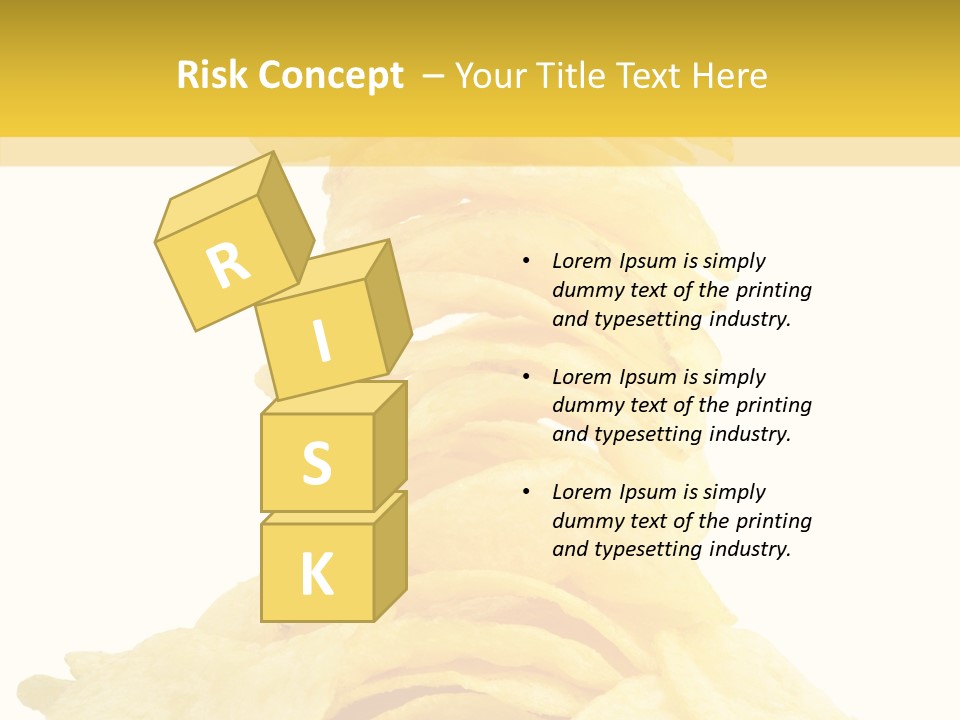 Spicy Stack Potato PowerPoint Template