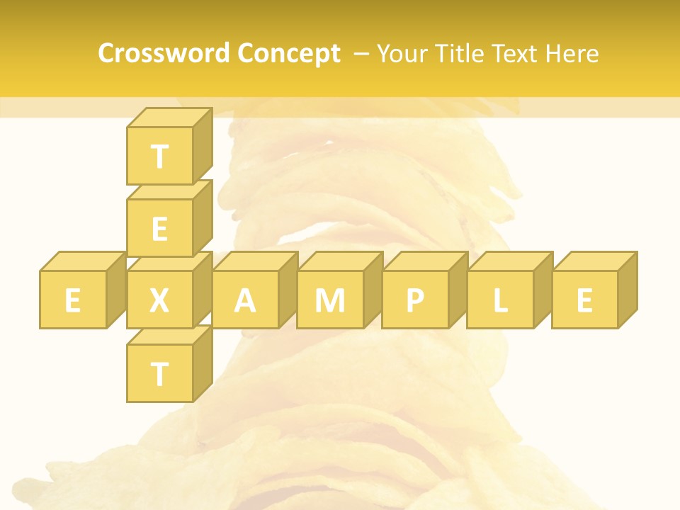 Spicy Stack Potato PowerPoint Template