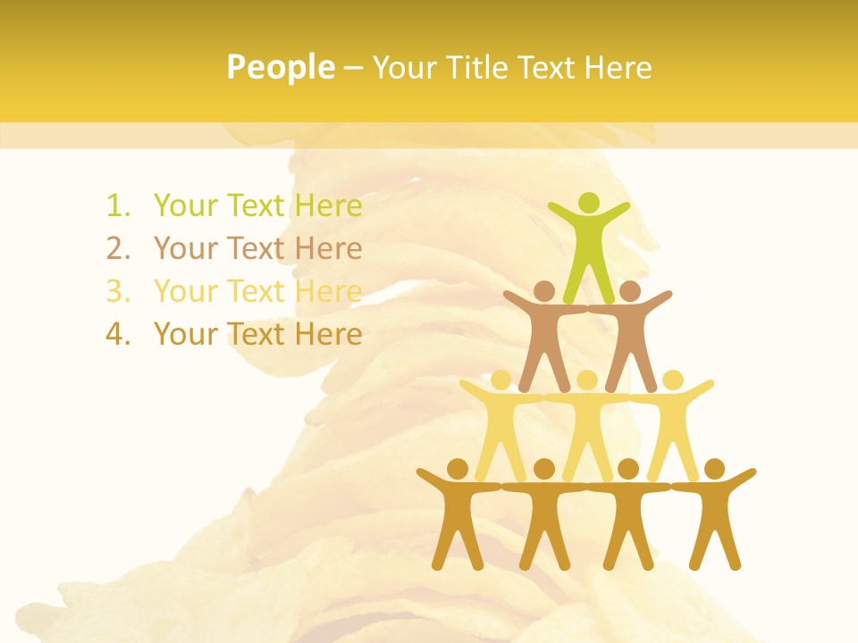 Spicy Stack Potato PowerPoint Template