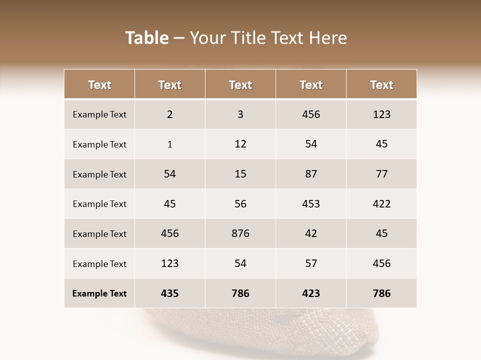 Raw Culture Dry PowerPoint Template