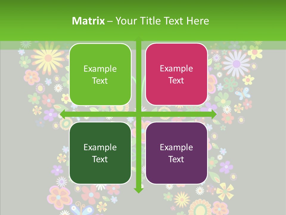 Celebration Flourish Summer PowerPoint Template