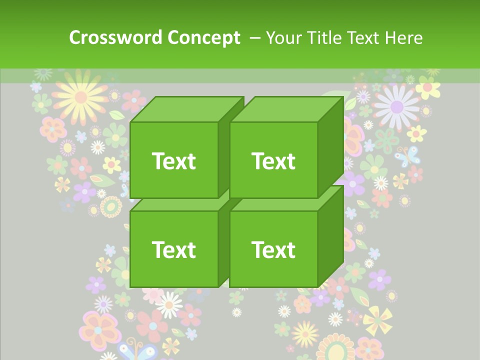 Celebration Flourish Summer PowerPoint Template