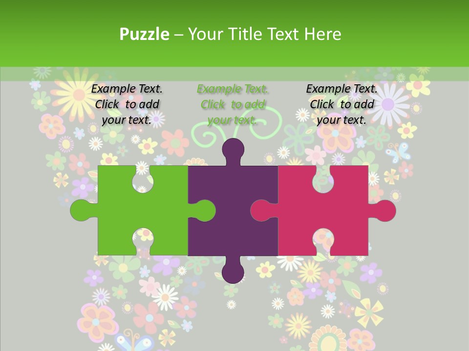 Celebration Flourish Summer PowerPoint Template