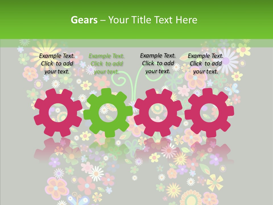 Celebration Flourish Summer PowerPoint Template