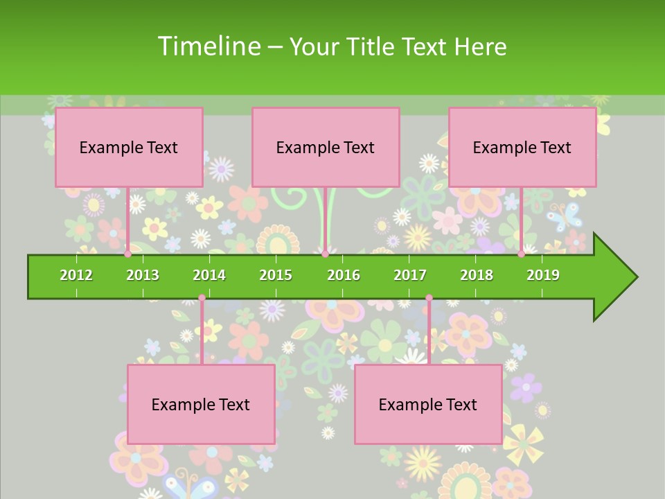 Celebration Flourish Summer PowerPoint Template