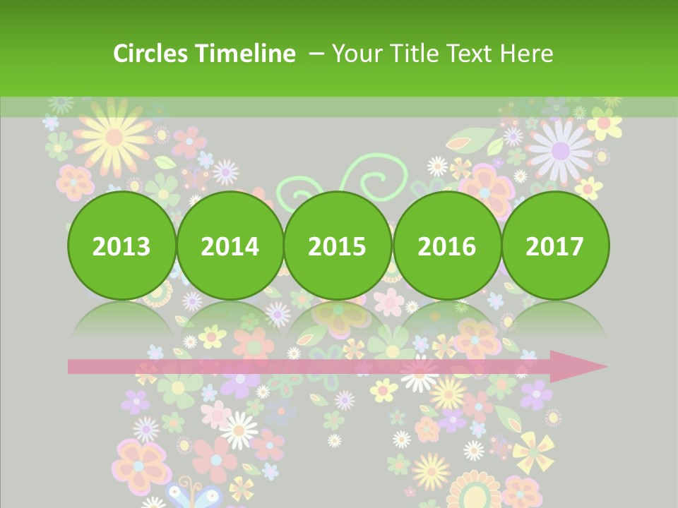 Celebration Flourish Summer PowerPoint Template