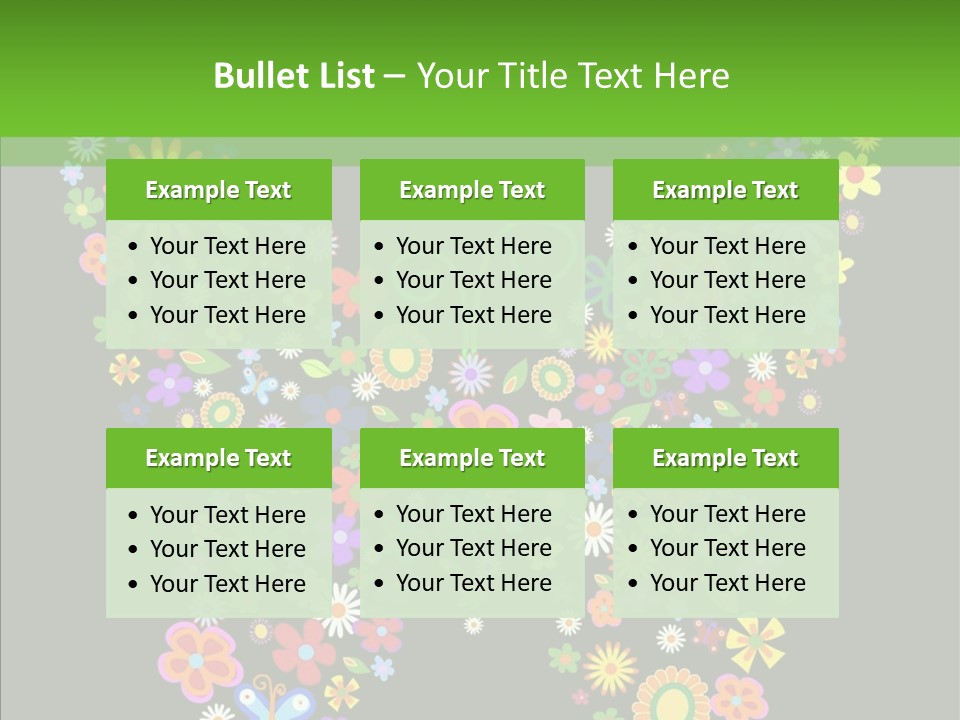 Celebration Flourish Summer PowerPoint Template