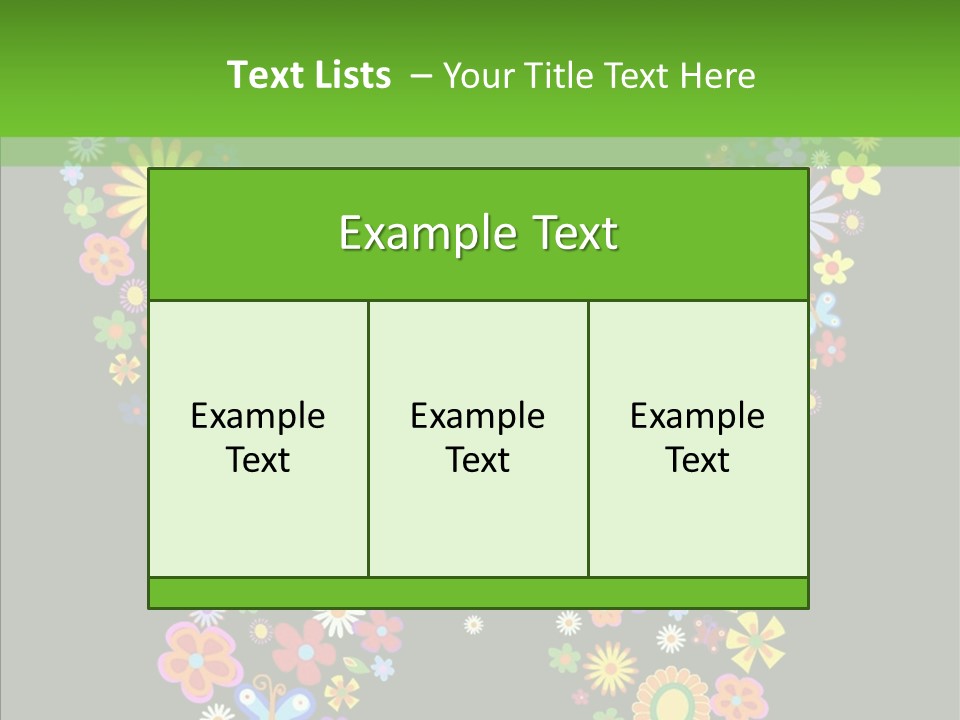 Celebration Flourish Summer PowerPoint Template