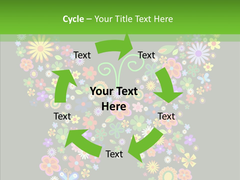 Celebration Flourish Summer PowerPoint Template