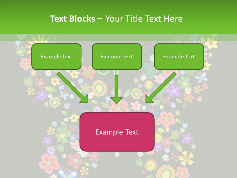 Celebration Flourish Summer PowerPoint Template