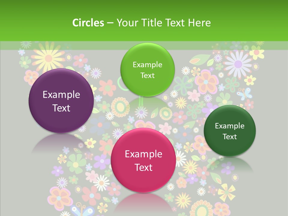 Celebration Flourish Summer PowerPoint Template