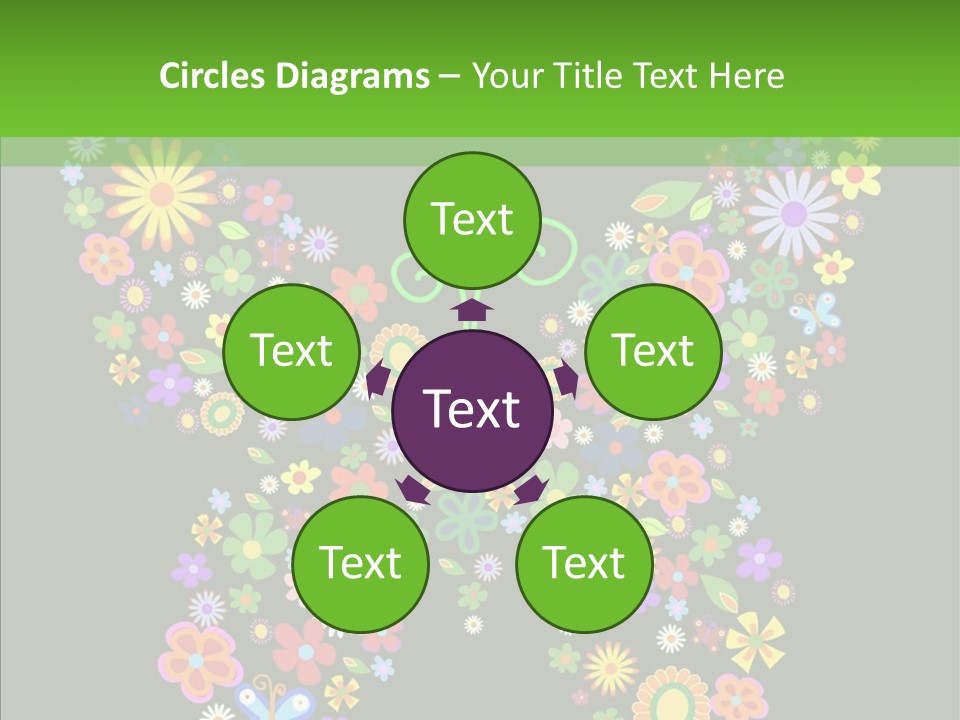 Celebration Flourish Summer PowerPoint Template