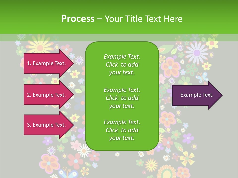 Celebration Flourish Summer PowerPoint Template