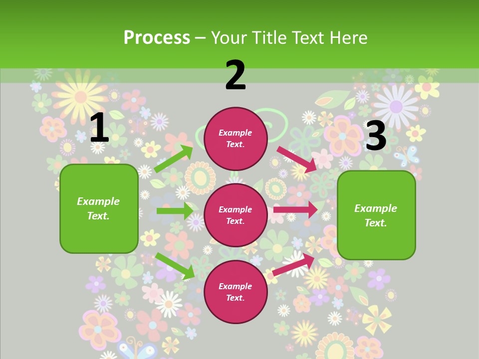 Celebration Flourish Summer PowerPoint Template