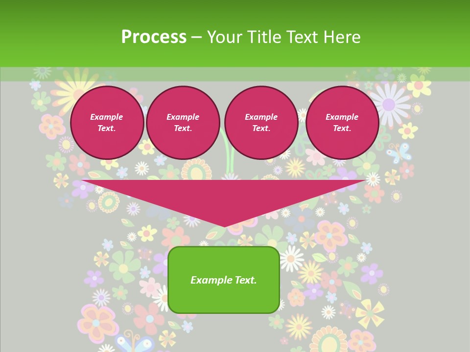 Celebration Flourish Summer PowerPoint Template