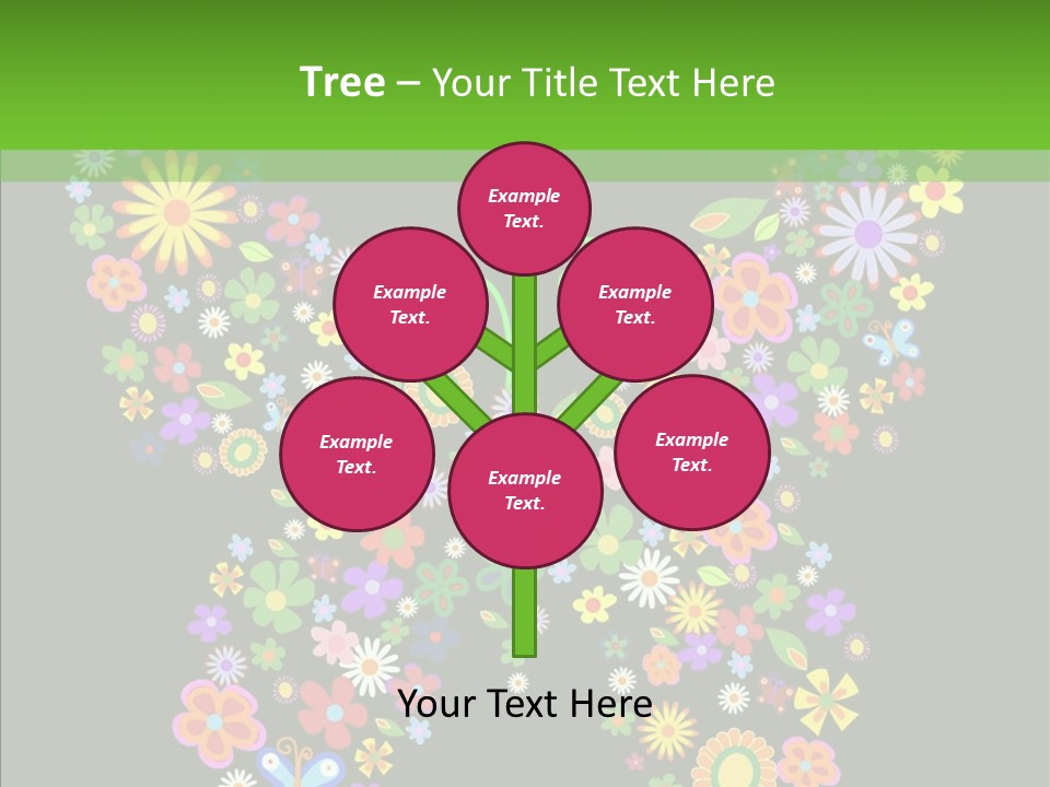 Celebration Flourish Summer PowerPoint Template