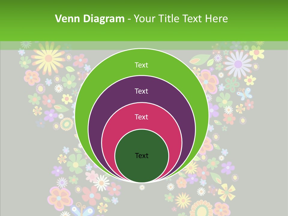 Celebration Flourish Summer PowerPoint Template