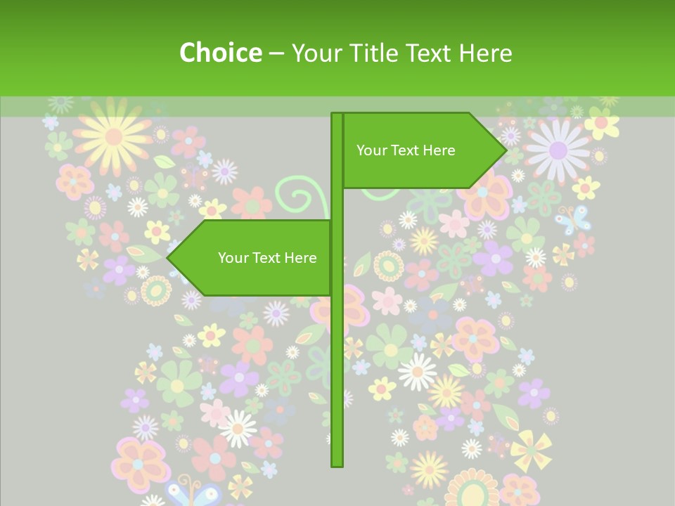 Celebration Flourish Summer PowerPoint Template