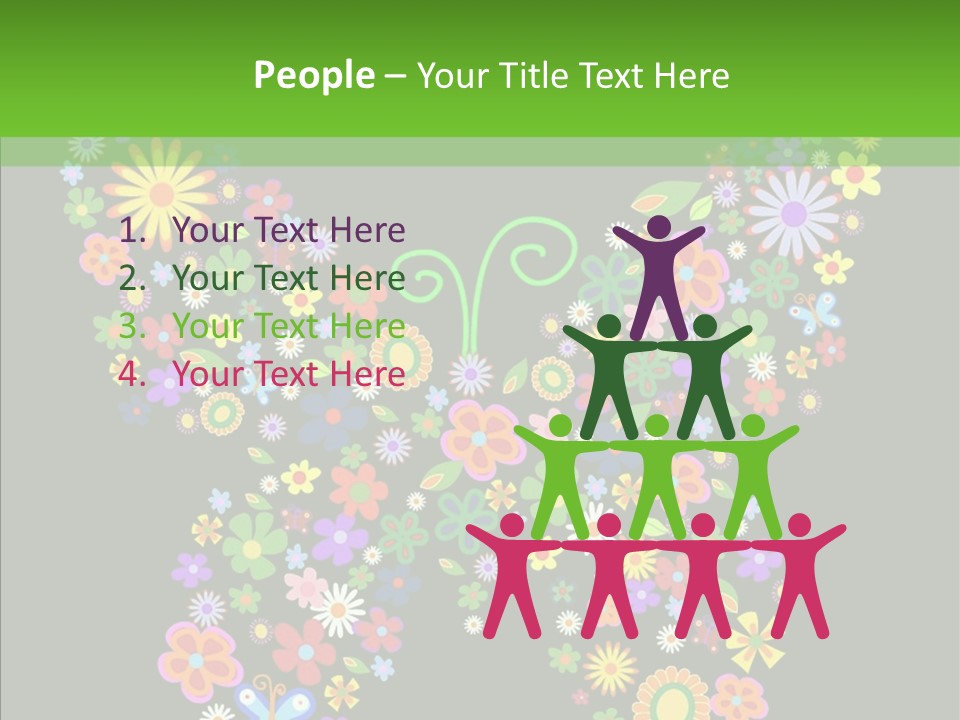 Celebration Flourish Summer PowerPoint Template