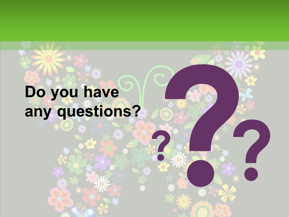 Celebration Flourish Summer PowerPoint Template