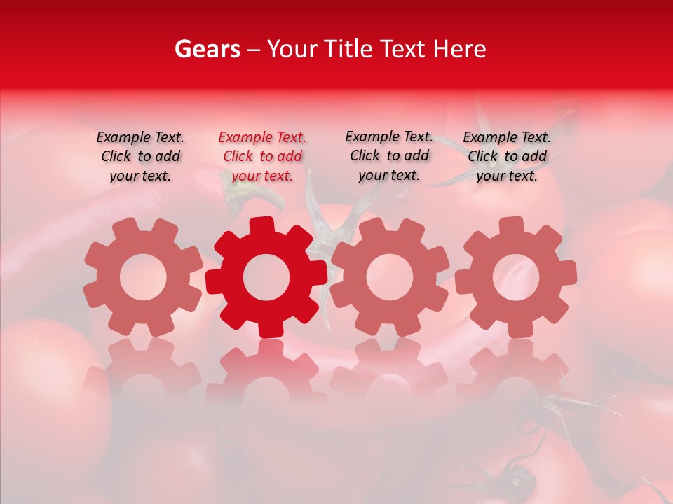 Corporate Company Table PowerPoint Template