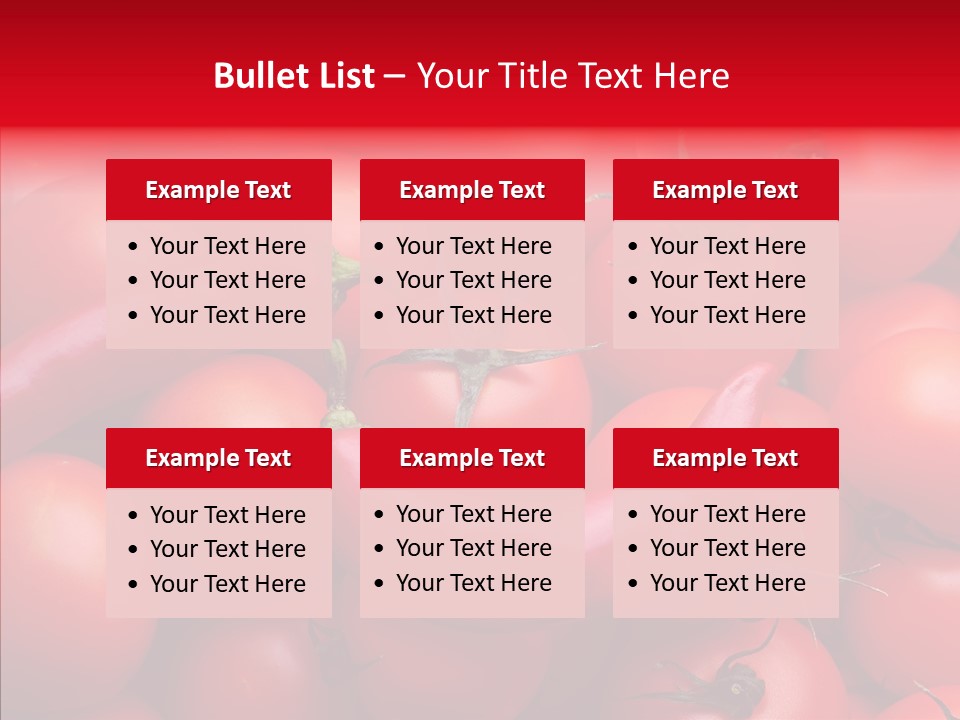 Corporate Company Table PowerPoint Template