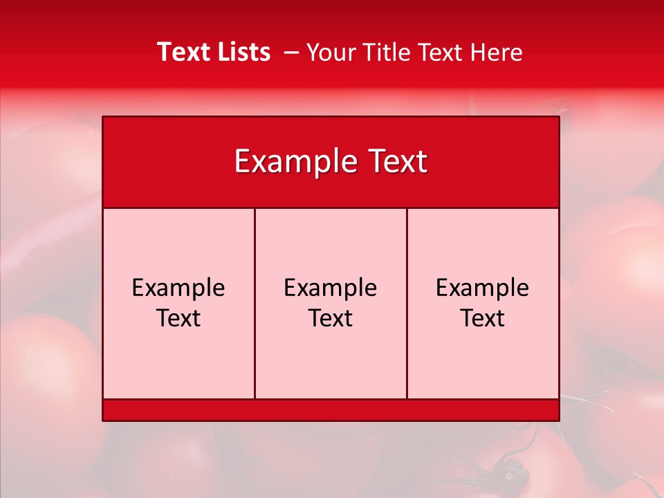 Corporate Company Table PowerPoint Template
