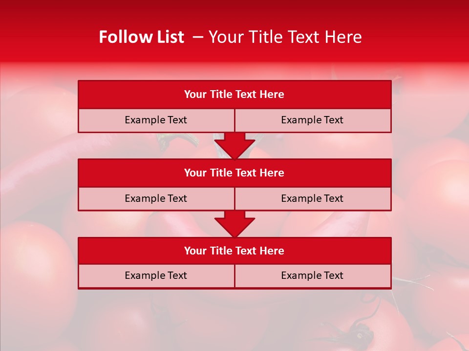 Corporate Company Table PowerPoint Template