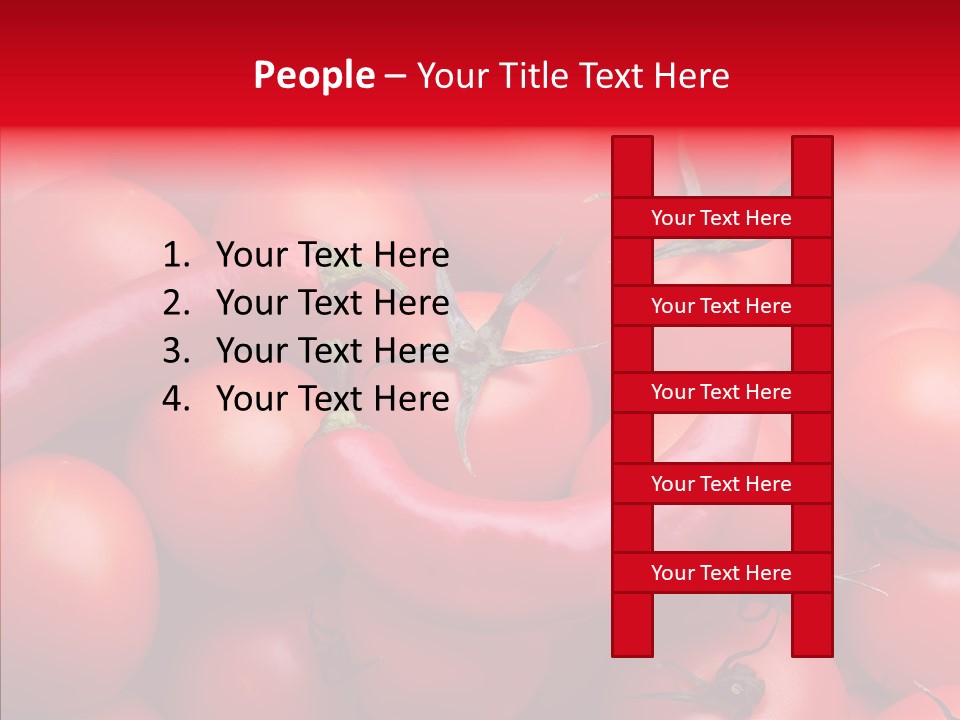 Corporate Company Table PowerPoint Template