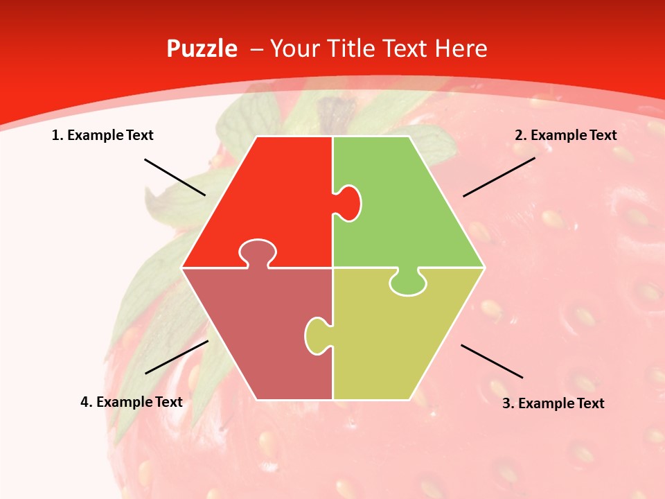 Tasty Leaves Drop PowerPoint Template