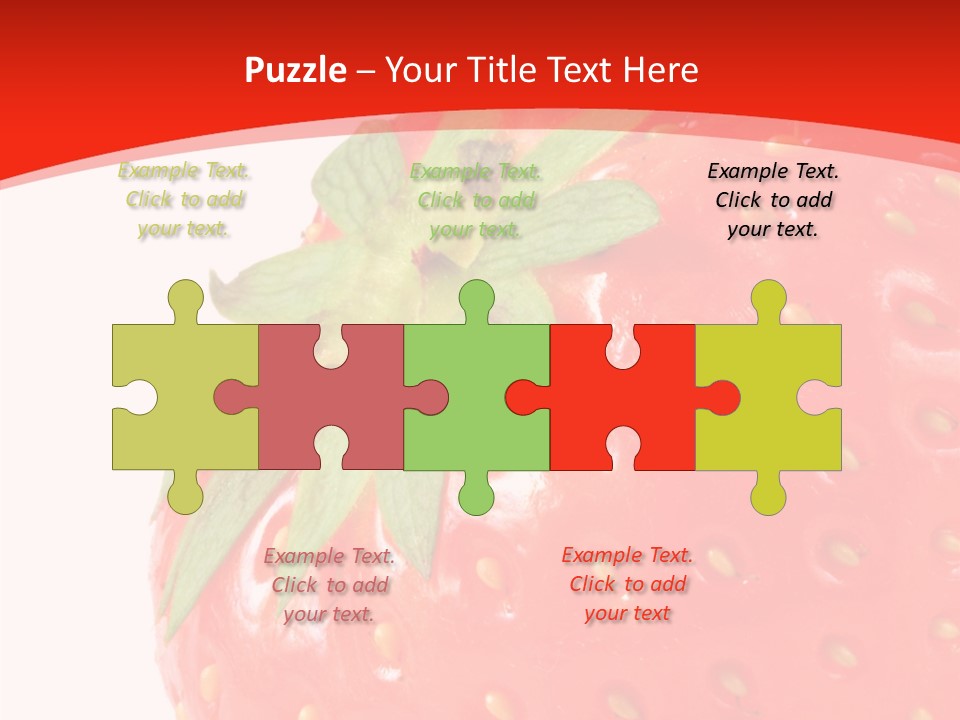 Tasty Leaves Drop PowerPoint Template