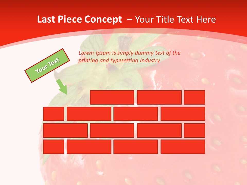 Tasty Leaves Drop PowerPoint Template