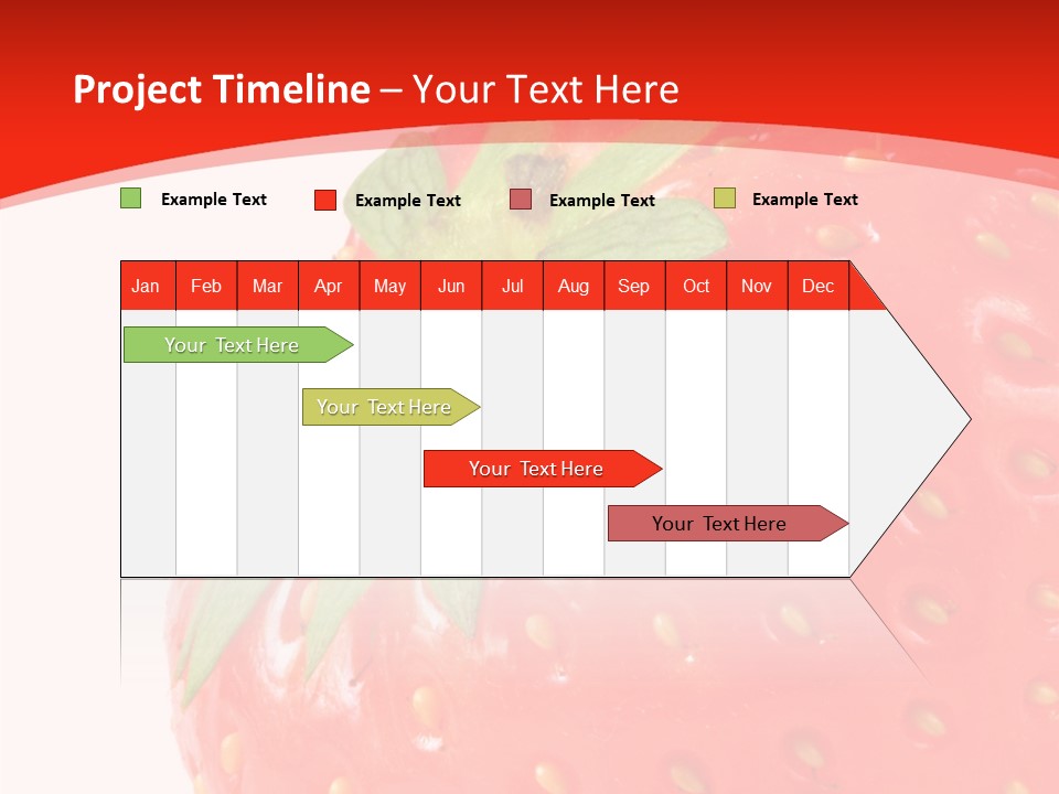Tasty Leaves Drop PowerPoint Template