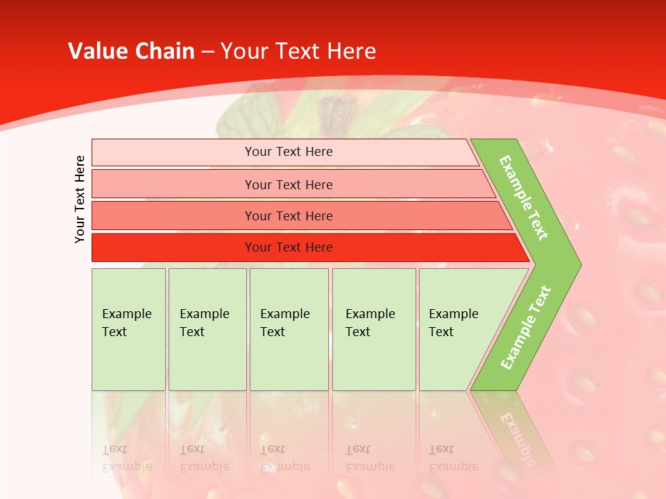 Tasty Leaves Drop PowerPoint Template